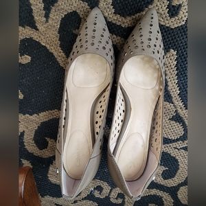 Calvin Klein olive color heels